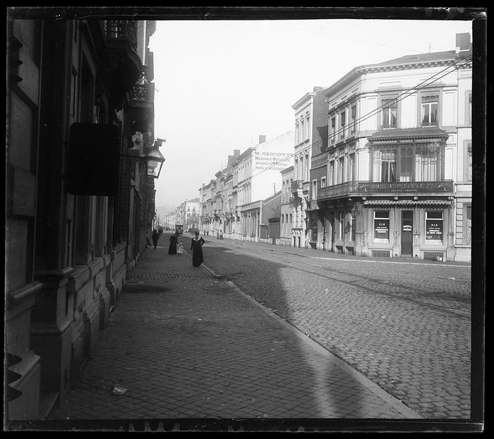 Liège. Entrée de la Rue Dartois