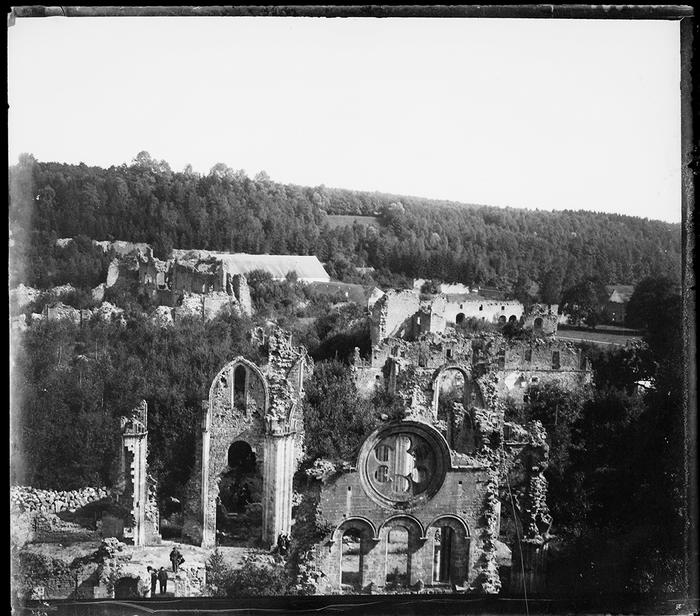 Orval. Les ruines de l'Abbaye