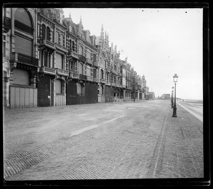 Blankenberghe. Vue de la digue