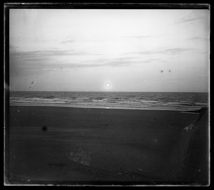 Ostende. Coucher de soleil