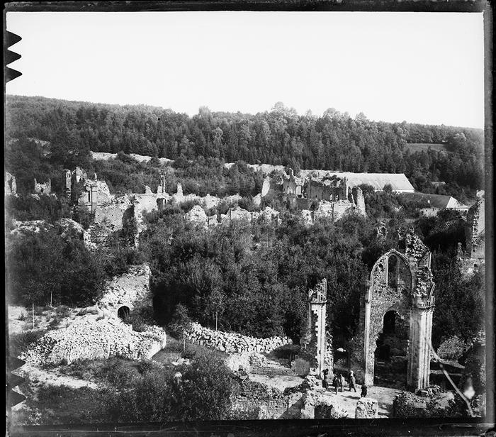 Orval. Les ruines de l'Abbaye
