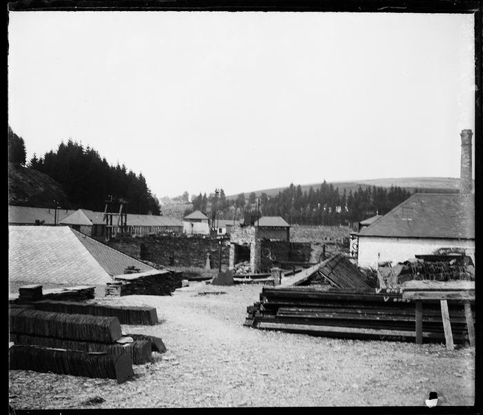 Haut Martelange. Arrêt du tram