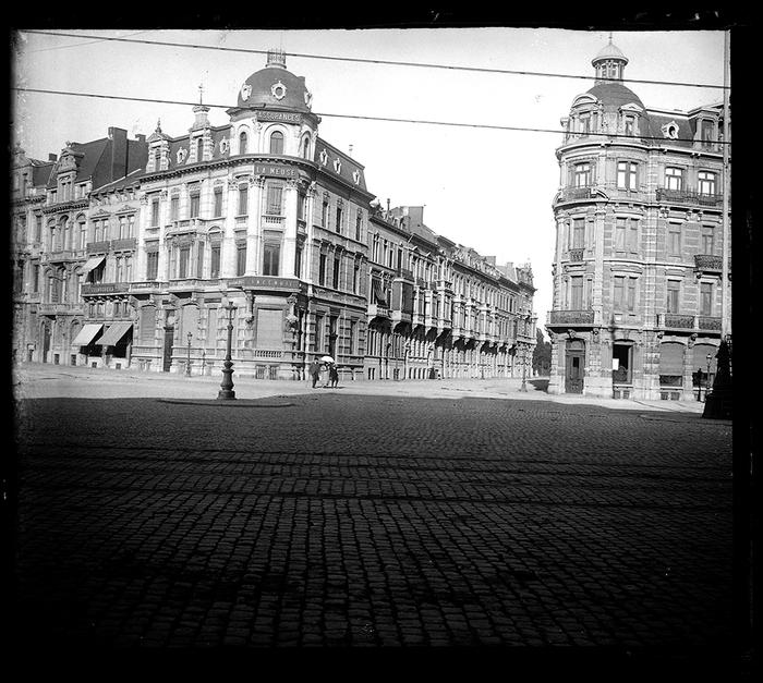 Liège. Avenue Rogier et rue Raikem