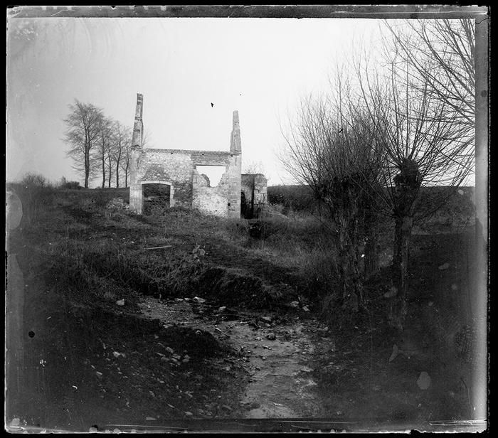 Bonne Espérance. Ruines du moulin de l'étang